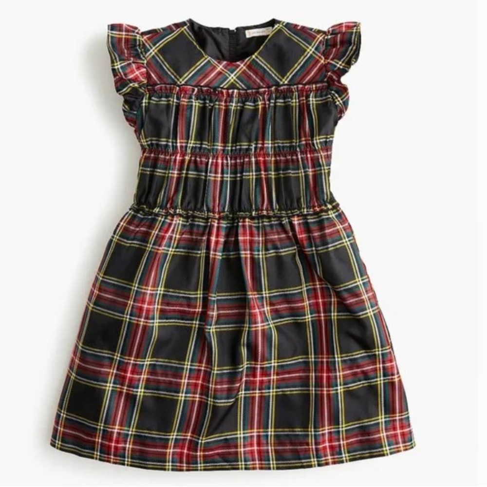J. Crew CrewCuts Tartan plaid dress, classic Highland design, Size 5 - NWT